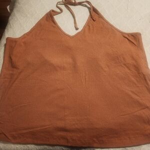 OLD NAVY Womens Plus Size Rust Halter Top